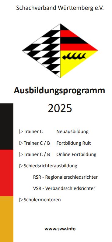 Ausbildungsprogramm 2025