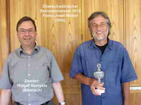 Namyslo links, Weber rechts