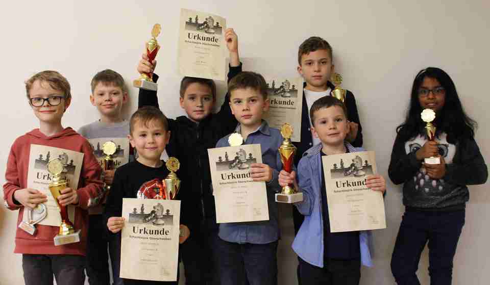 Die besten Spieler der Altersgruppen U8 und U10
