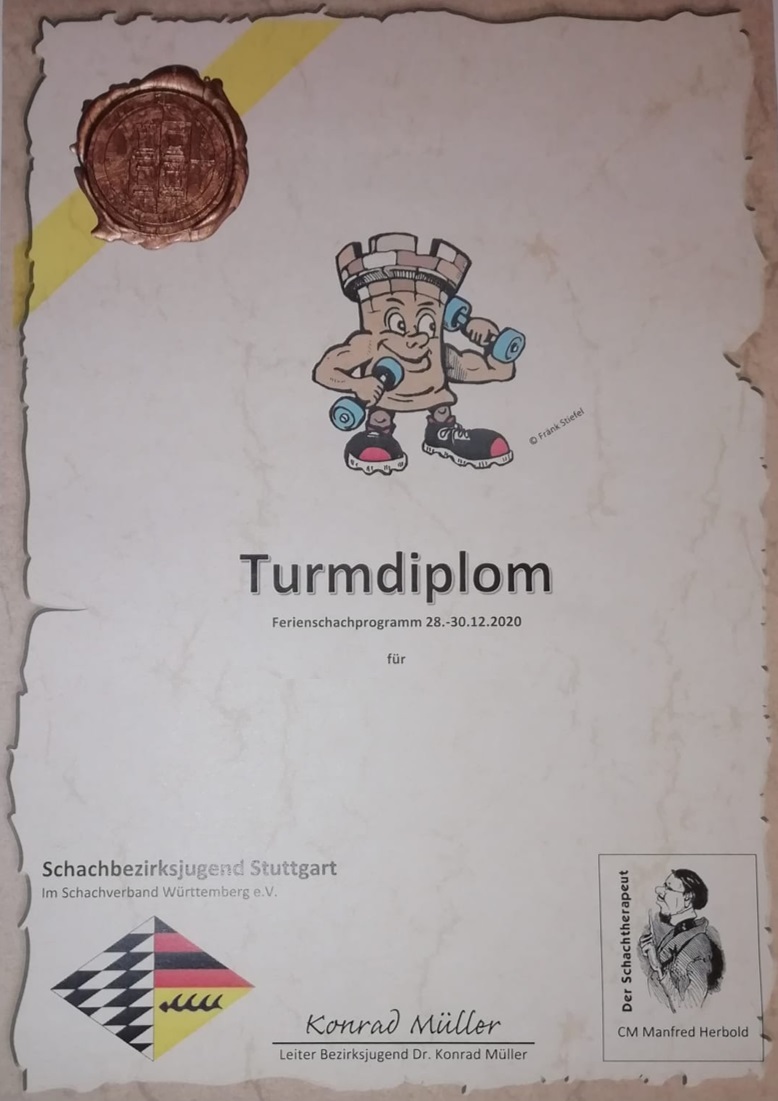 Beispiel Turmdiplom 2020 Beispiel Turmdiplom 2020