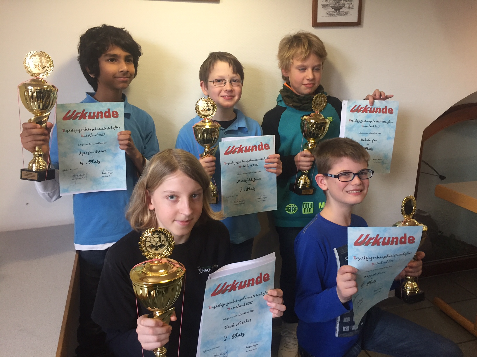 BJEM 2017 U12 siegerehrung
