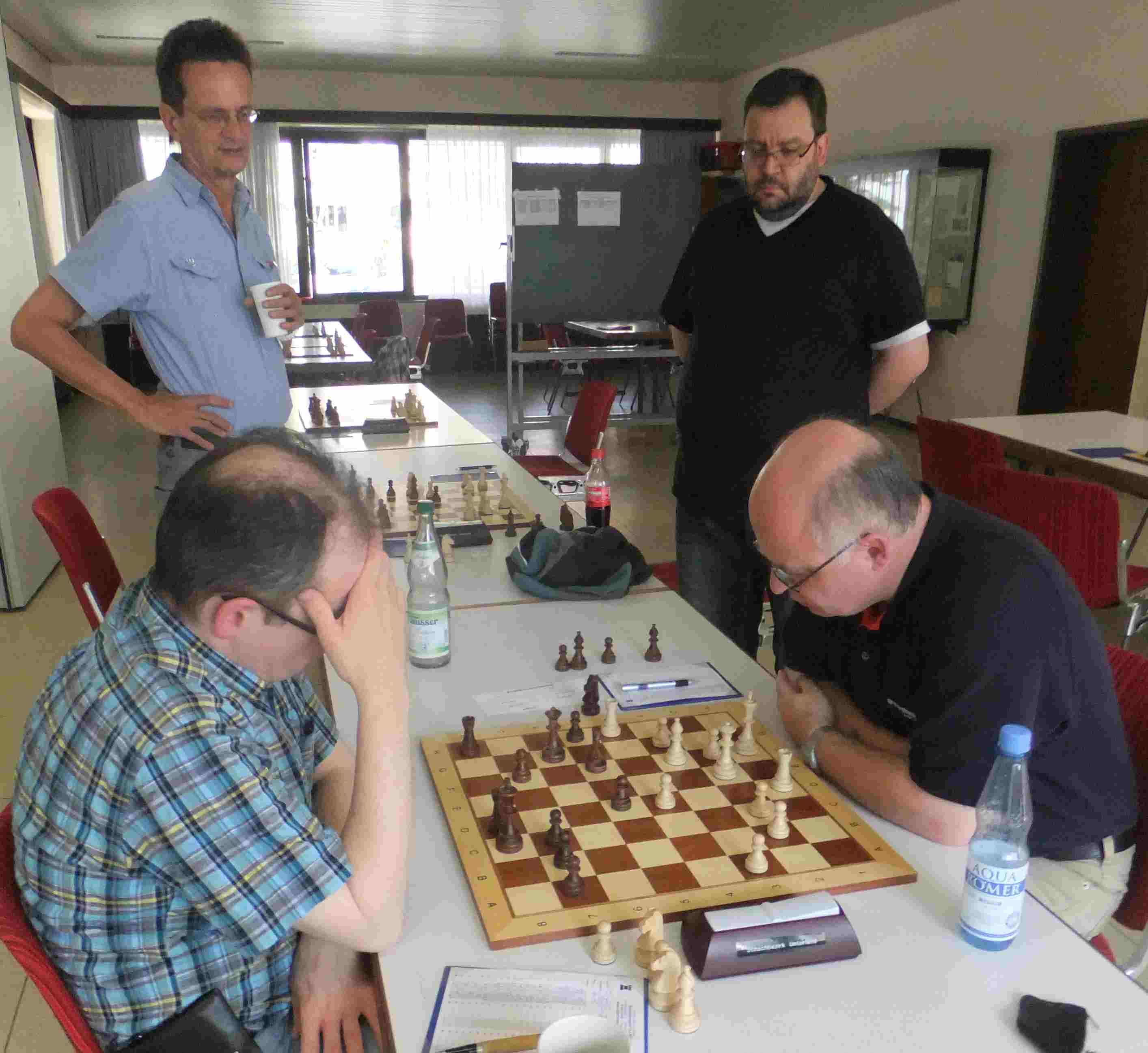 Entscheidendes Spiel um Platz 1: HJ. Herold - H. Gerth